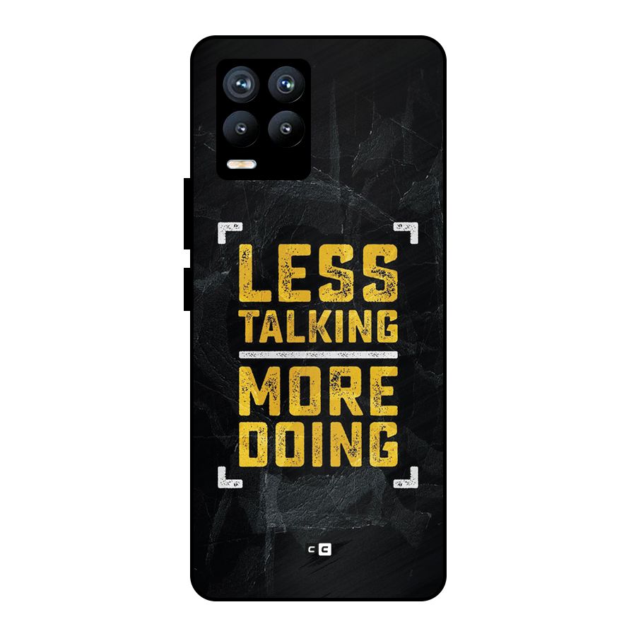 Less Talking Metal Back Case for Realme 8 Pro