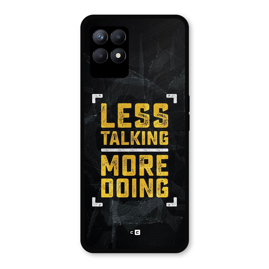Less Talking Metal Back Case for Realme Narzo 50