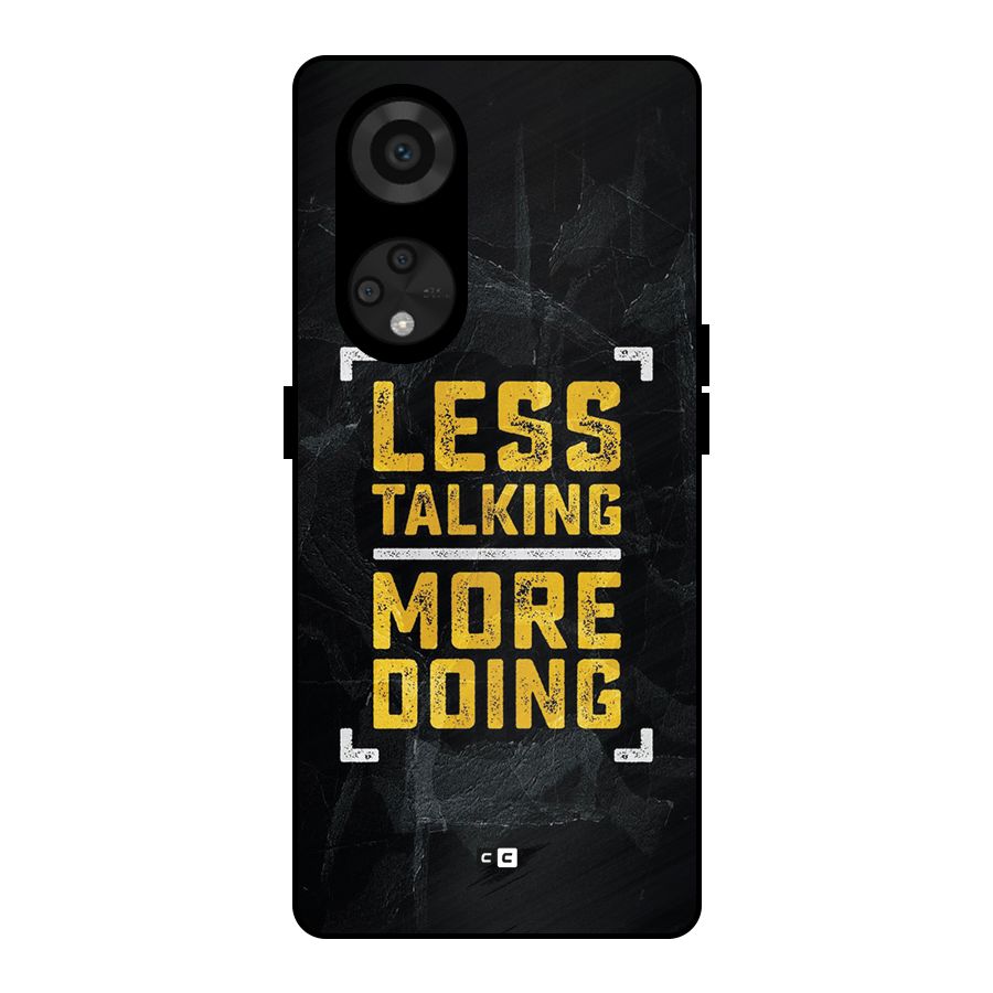 Less Talking Metal Back Case for Reno8 T 5G