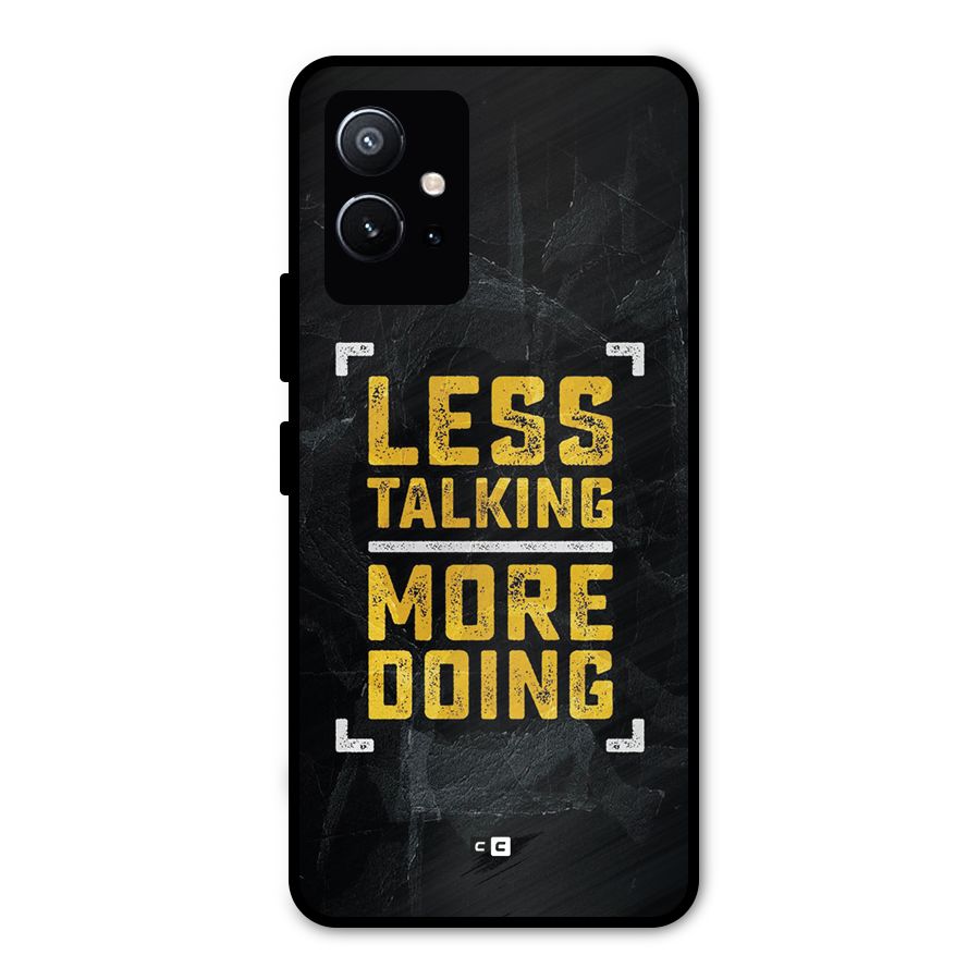 Less Talking Metal Back Case for Vivo T1 5G