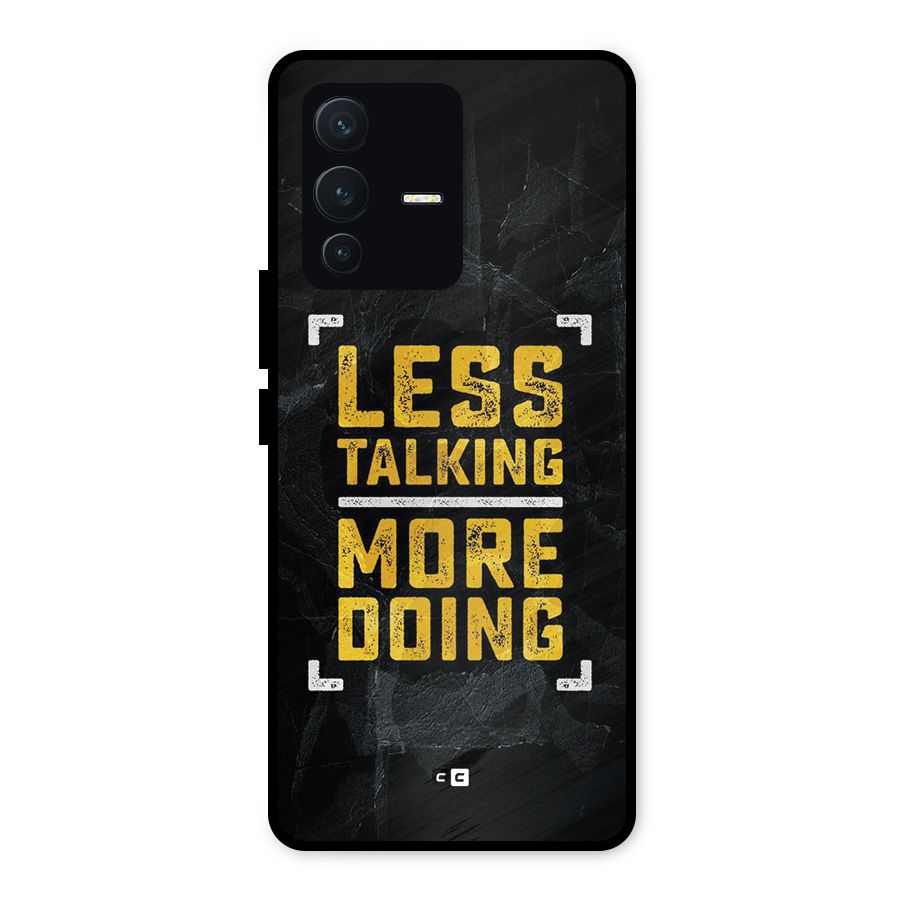 Less Talking Metal Back Case for Vivo V23 5G