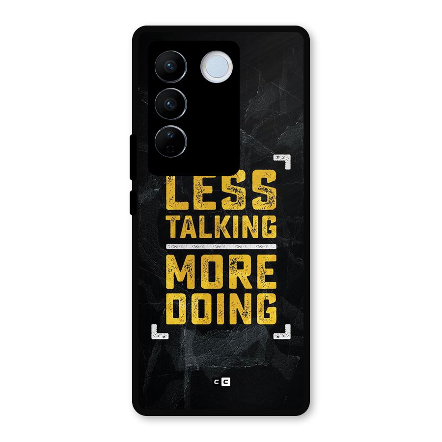 Less Talking Metal Back Case for Vivo V27