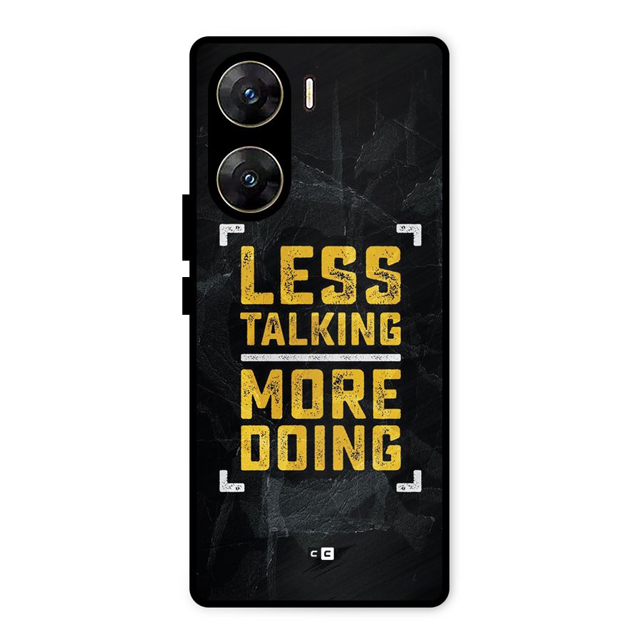 Less Talking Metal Back Case for Vivo V29e