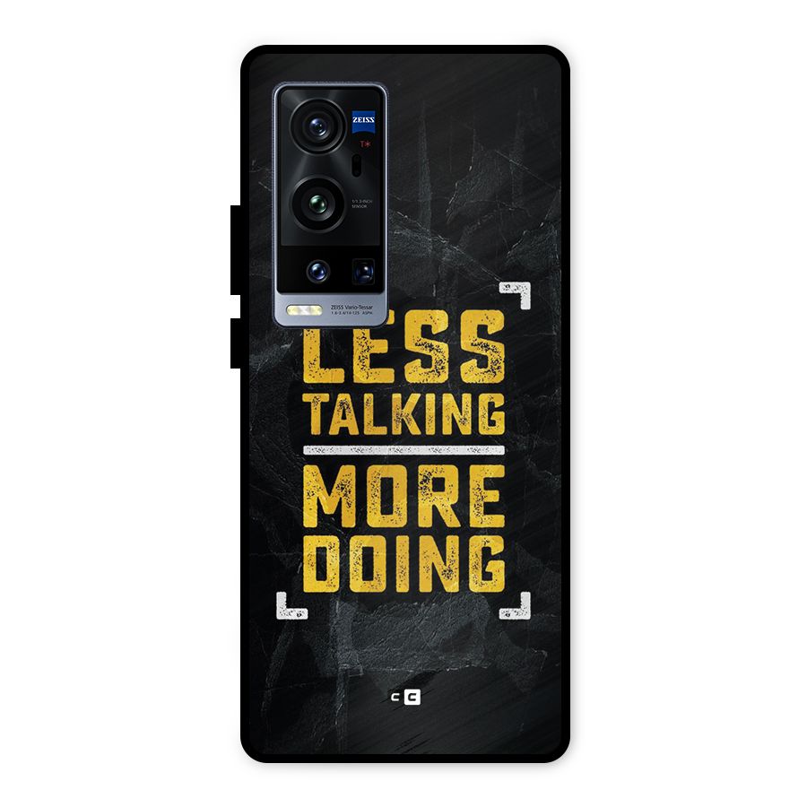 Less Talking Metal Back Case for Vivo X60 Pro Plus