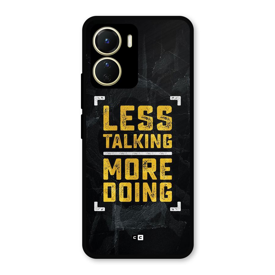 Less Talking Metal Back Case for Vivo Y16