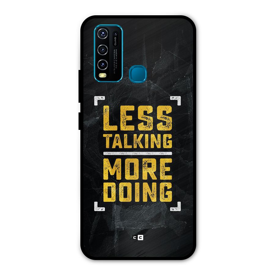 Less Talking Metal Back Case for Vivo Y30