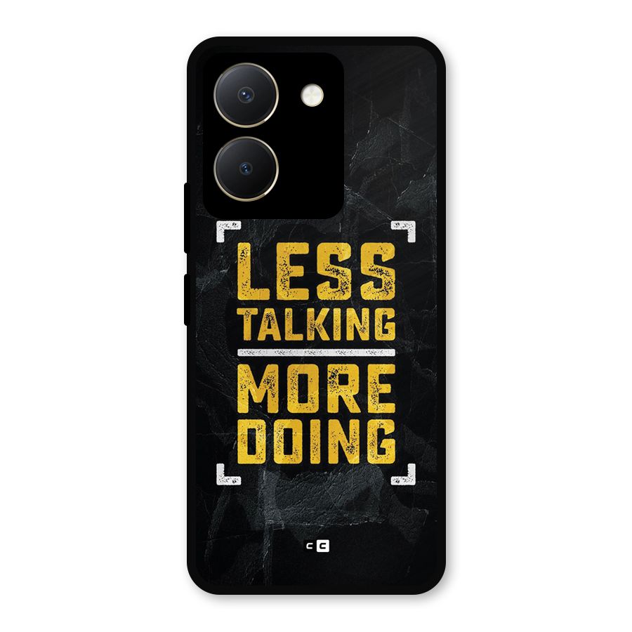 Less Talking Metal Back Case for Vivo Y36