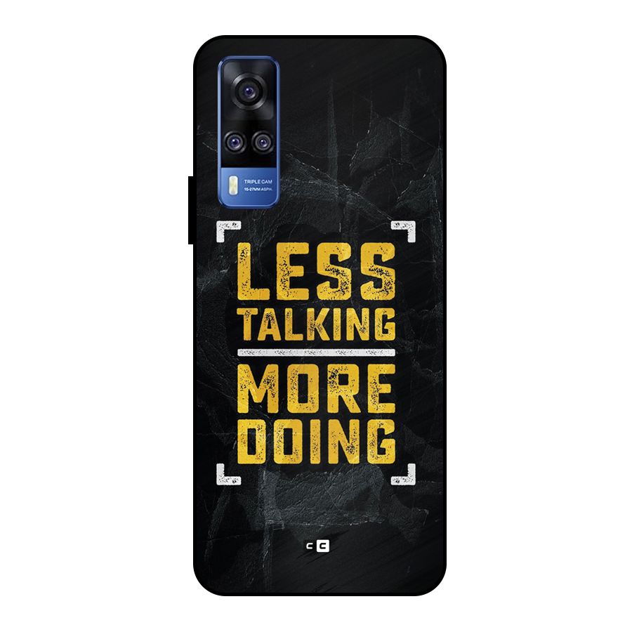 Less Talking Metal Back Case for Vivo Y51