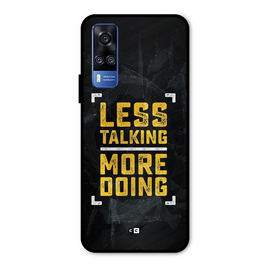 Less Talking Metal Back Case for Vivo Y51A