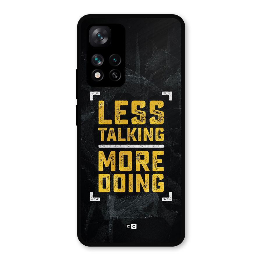 Less Talking Metal Back Case for Xiaomi 11i Hypercharge 5G