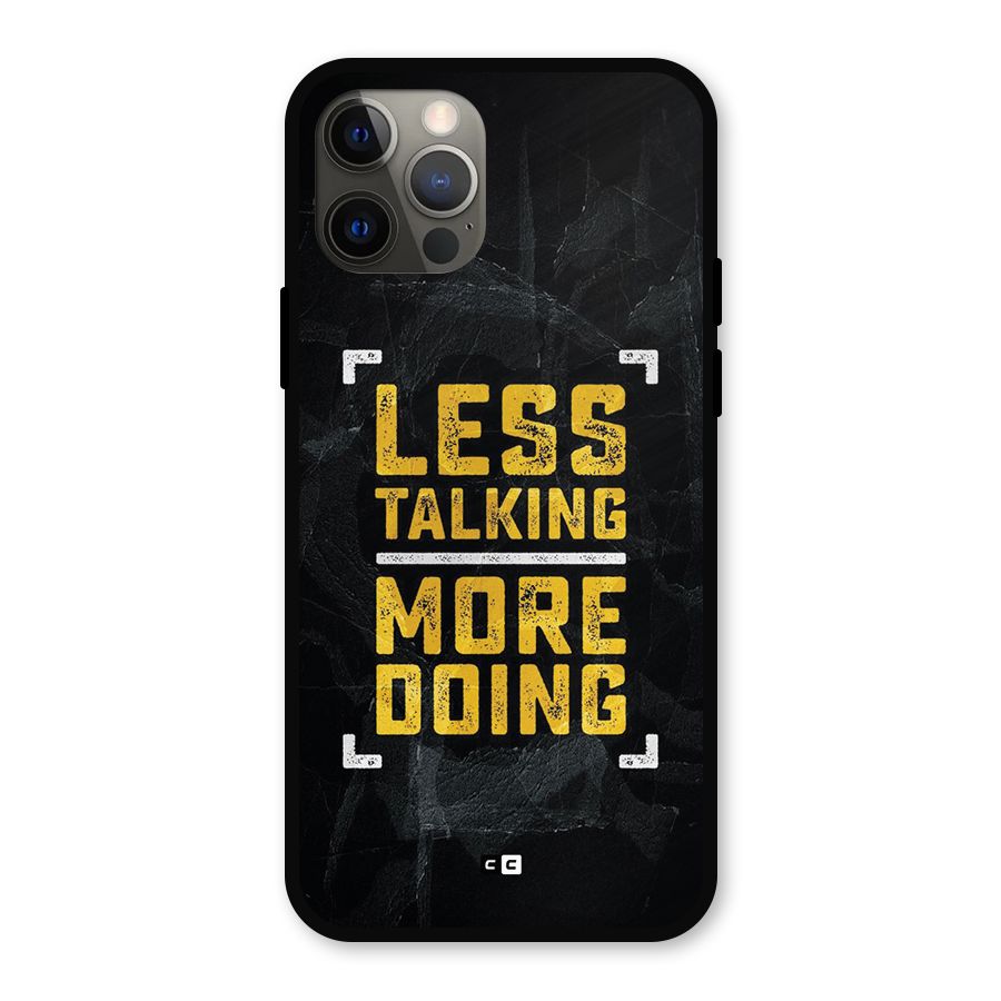 Less Talking Metal Back Case for iPhone 12 Pro