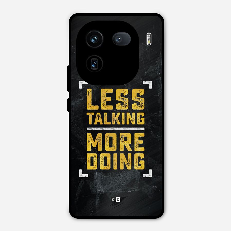 Less Talking Metal Back Case for iQOO 12