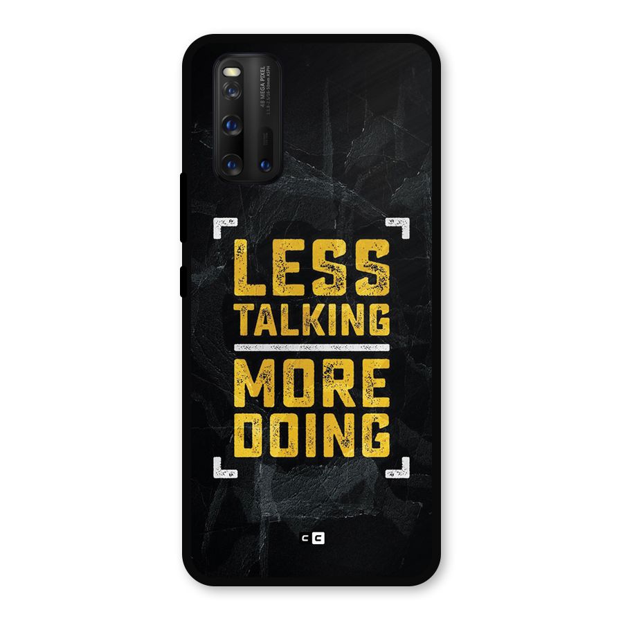 Less Talking Metal Back Case for iQOO 3