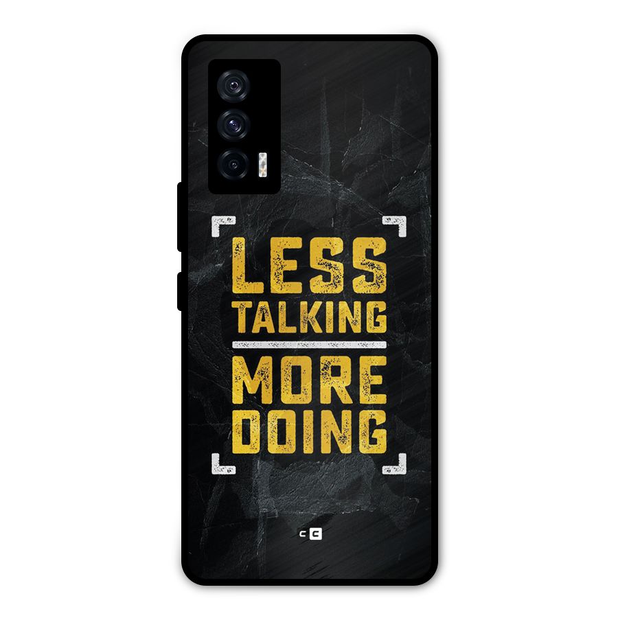 Less Talking Metal Back Case for iQOO 7 5G