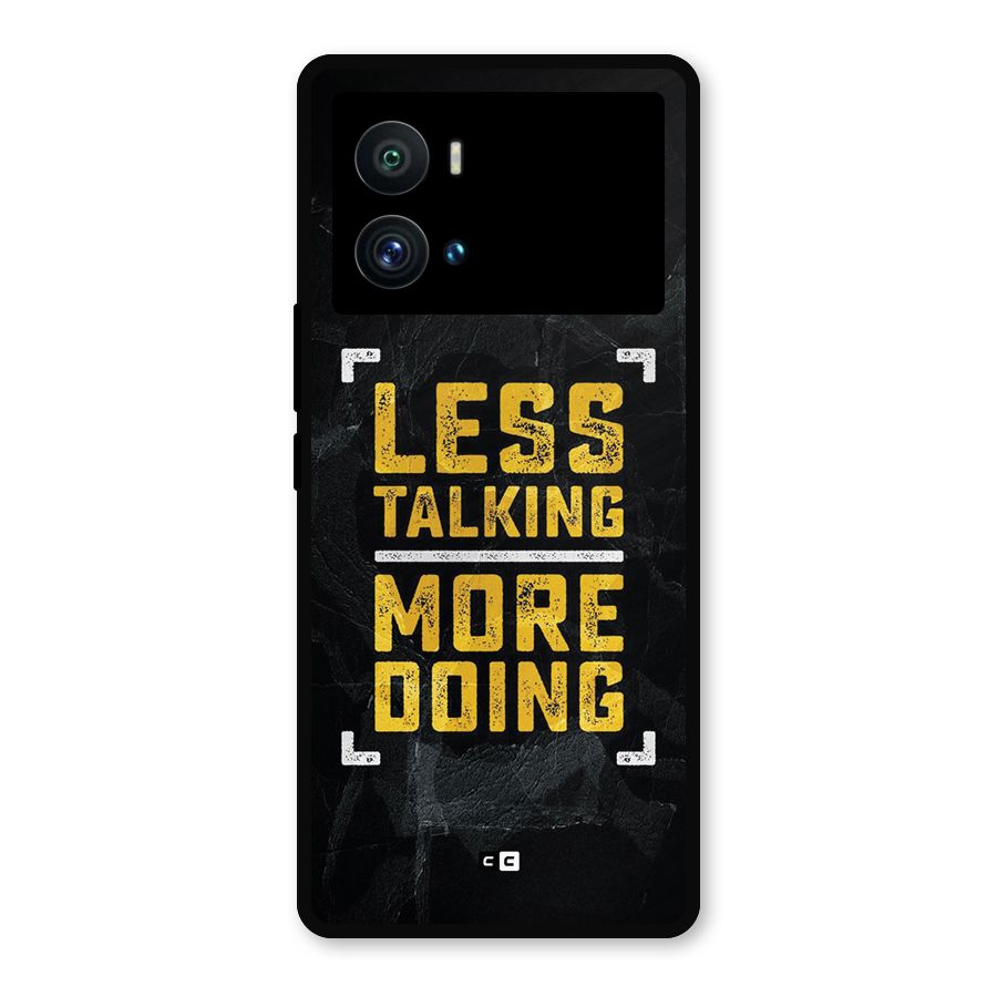 Less Talking Metal Back Case for iQOO 9 Pro