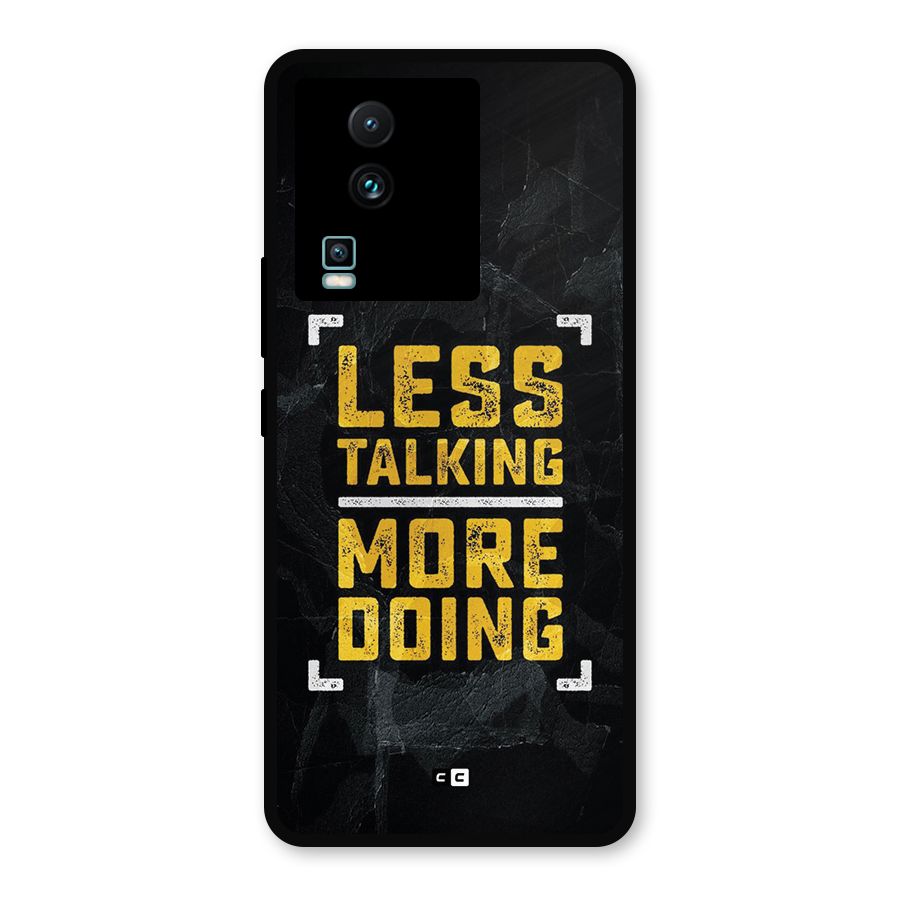 Less Talking Metal Back Case for iQOO Neo 7