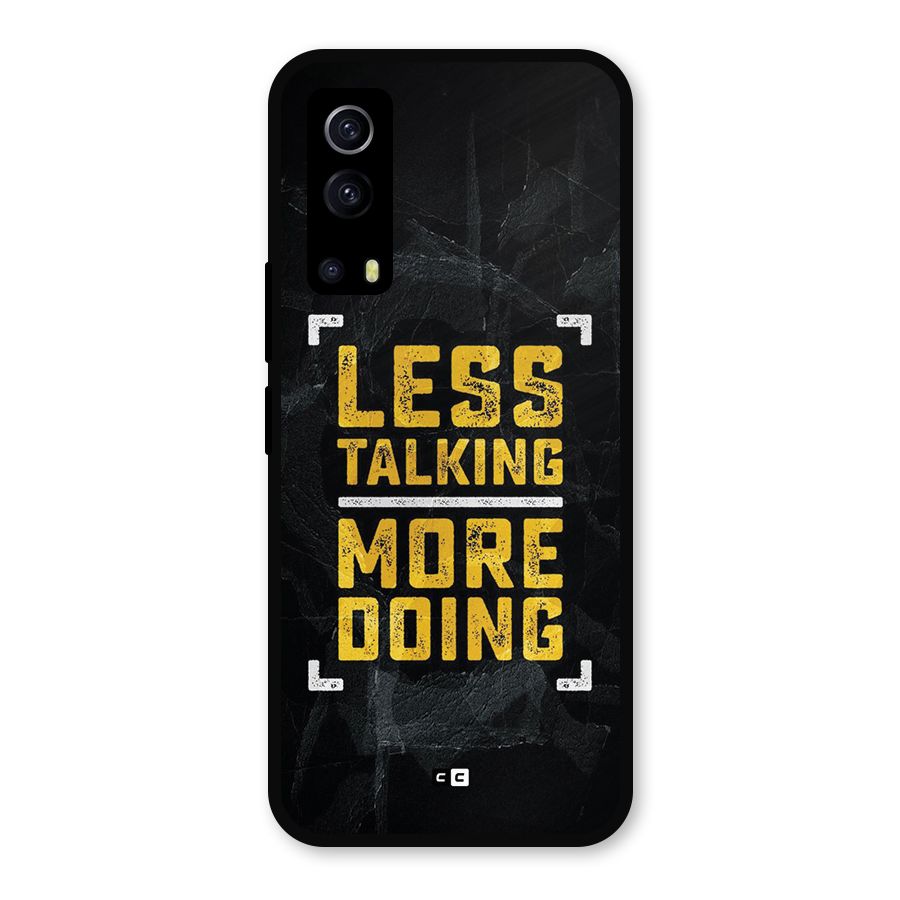 Less Talking Metal Back Case for iQOO Z3