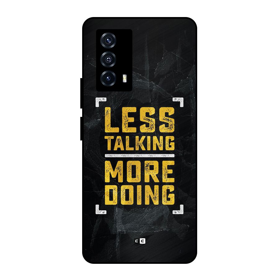 Less Talking Metal Back Case for iQOO Z5