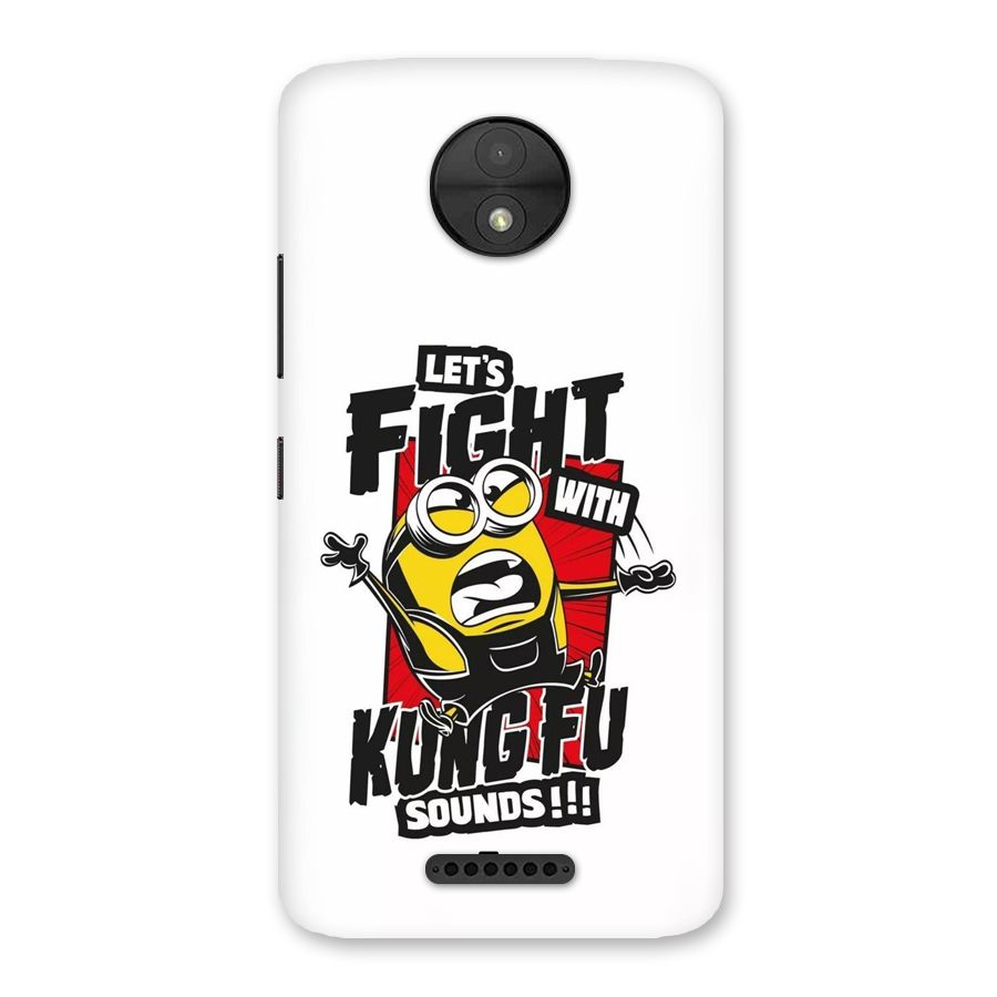 Lets Fight Back Case for Moto C