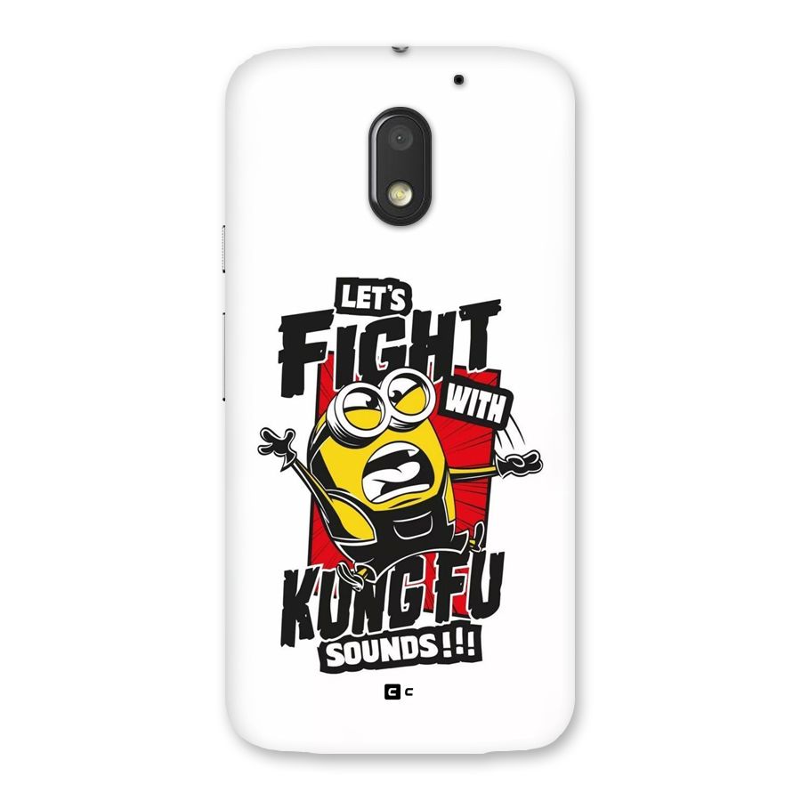 Lets Fight Back Case for Moto E3 Power