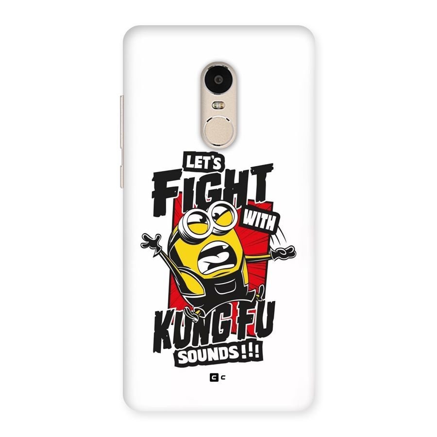 Lets Fight Back Case for Redmi Note 4