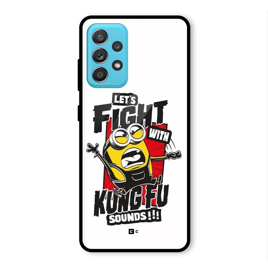 Lets Fight Glass Back Case for Galaxy A52s 5G