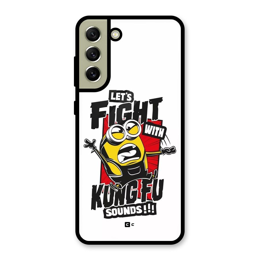 Lets Fight Glass Back Case for Galaxy S21 FE 5G