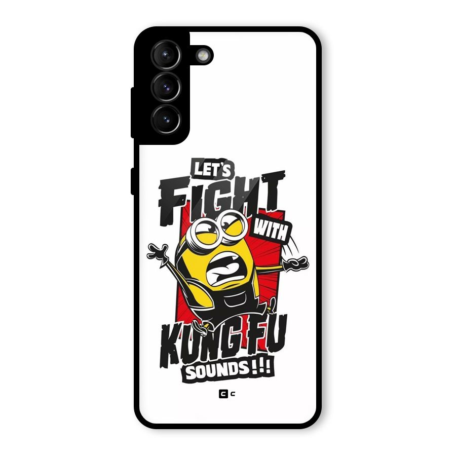 Lets Fight Glass Back Case for Galaxy S21 Plus