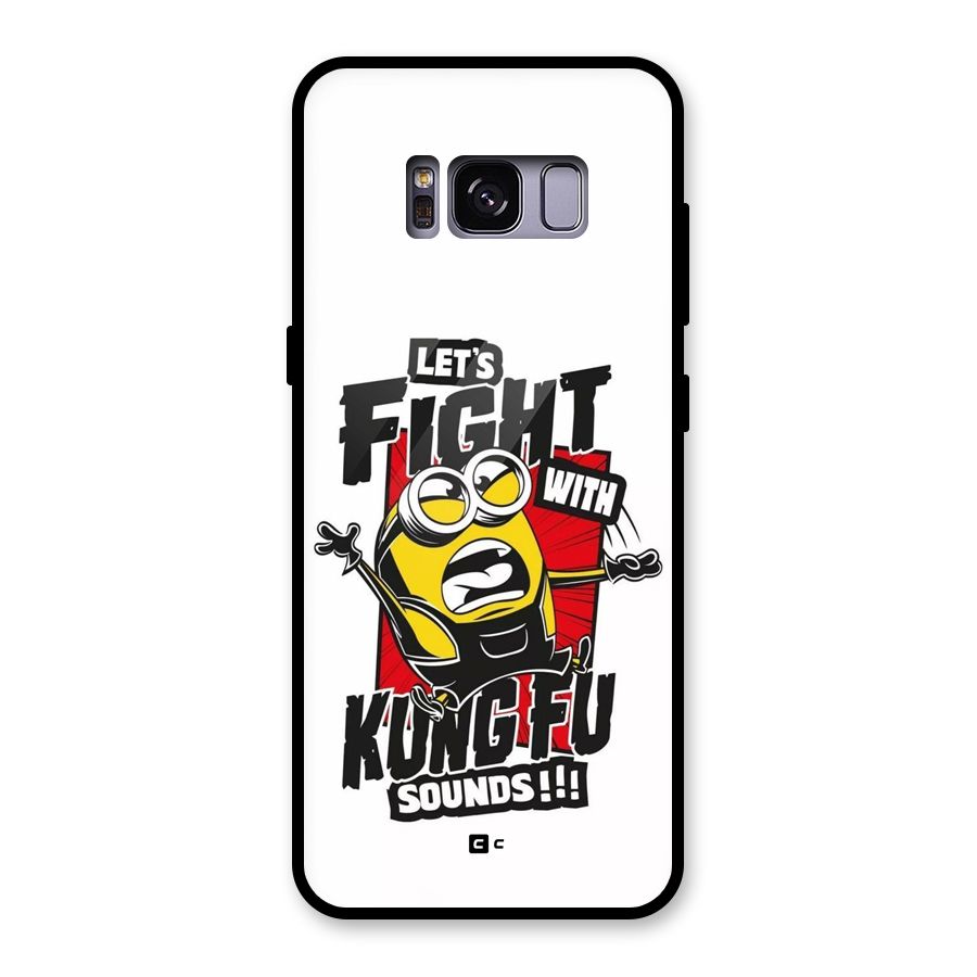 Lets Fight Glass Back Case for Galaxy S8