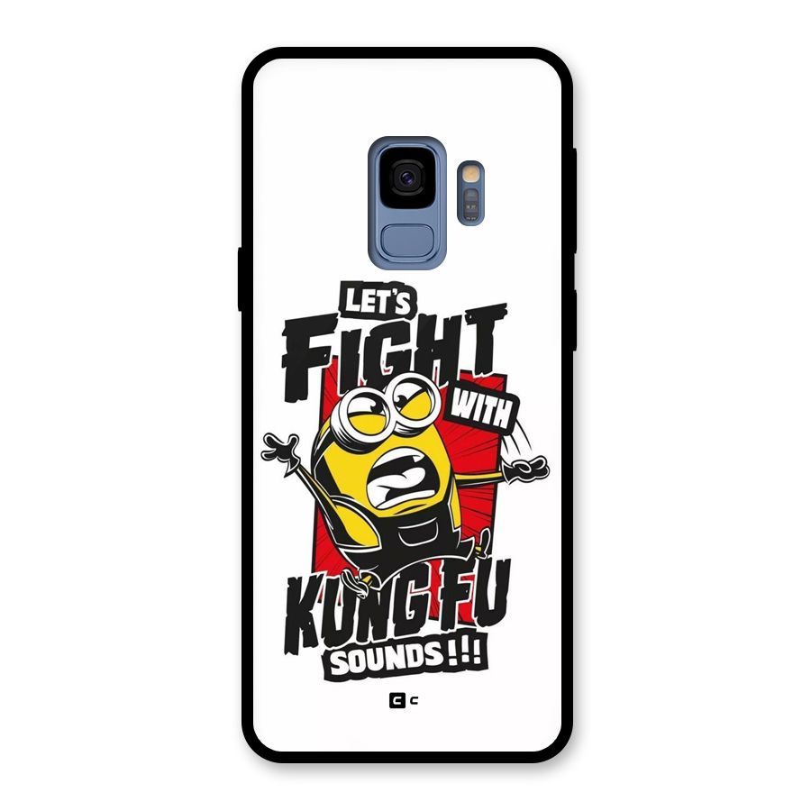 Lets Fight Glass Back Case for Galaxy S9