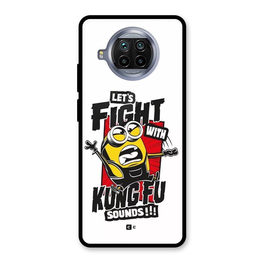 Lets Fight Glass Back Case for Mi 10i