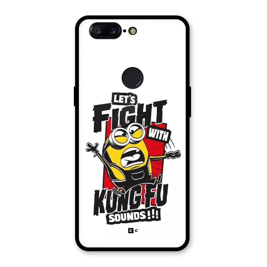 Lets Fight Glass Back Case for OnePlus 5T