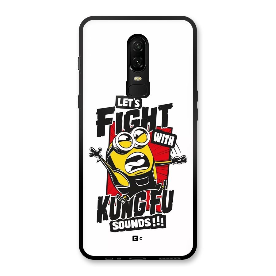 Lets Fight Glass Back Case for OnePlus 6
