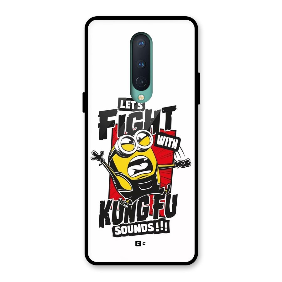 Lets Fight Glass Back Case for OnePlus 8
