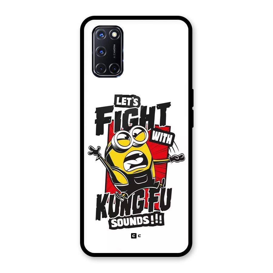 Lets Fight Glass Back Case for Oppo A52