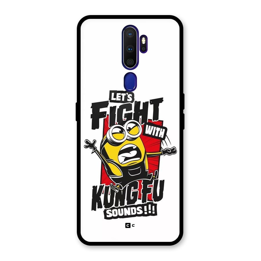 Lets Fight Glass Back Case for Oppo A9 (2020)