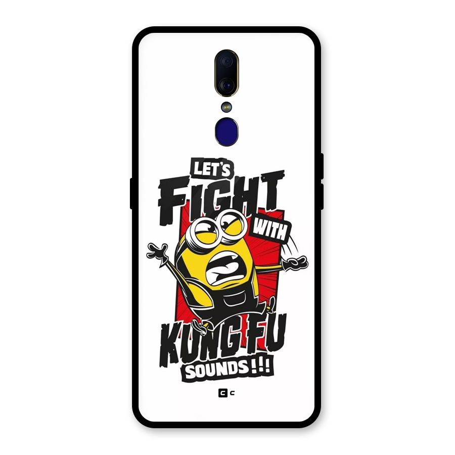 Lets Fight Glass Back Case for Oppo F11