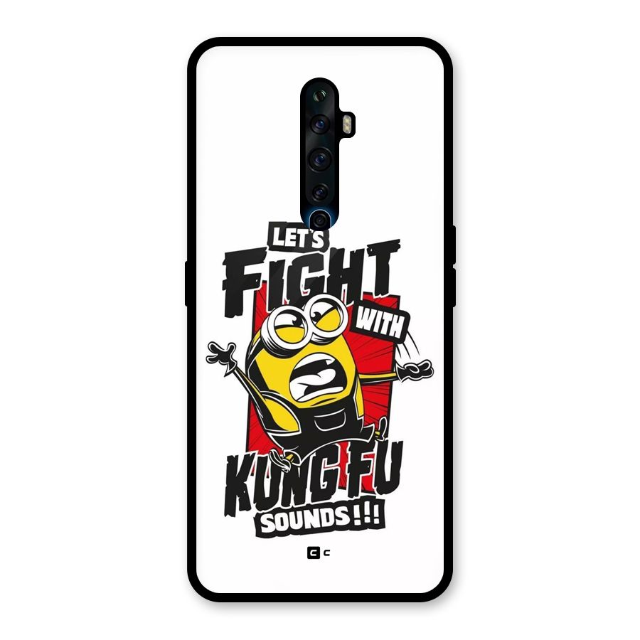 Lets Fight Glass Back Case for Oppo Reno2 Z