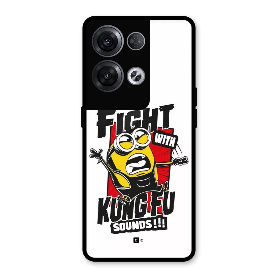 Lets Fight Glass Back Case for Oppo Reno8 Pro 5G