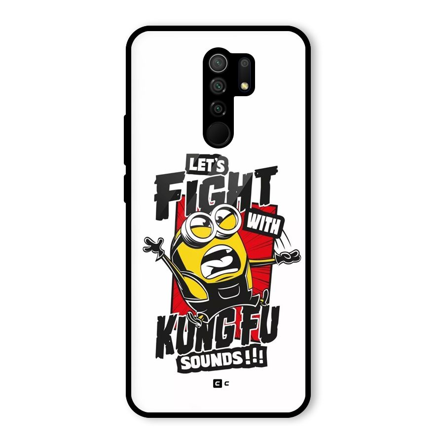 Lets Fight Glass Back Case for Poco M2
