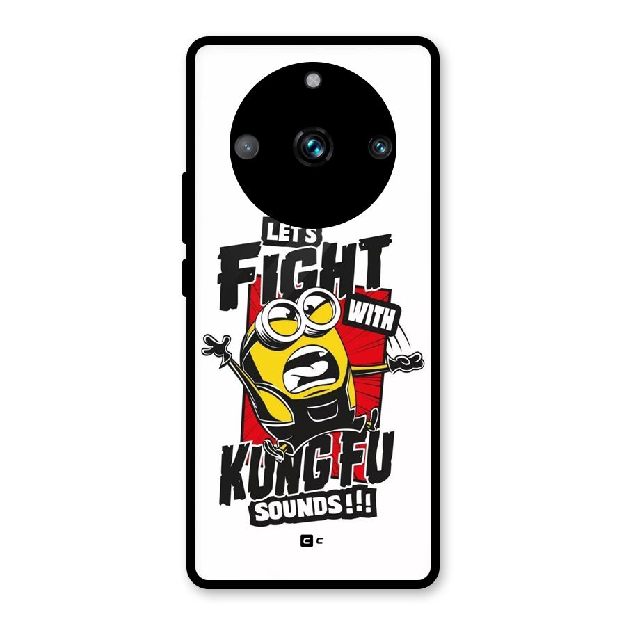 Lets Fight Glass Back Case for Realme 11 Pro