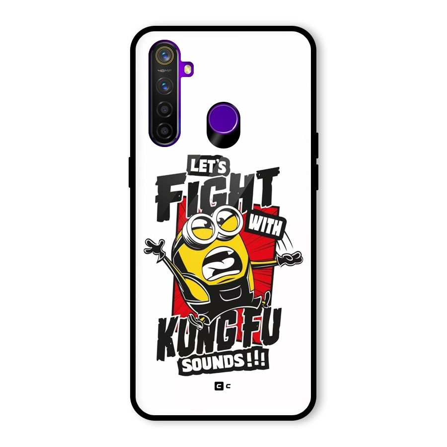 Lets Fight Glass Back Case for Realme 5 Pro