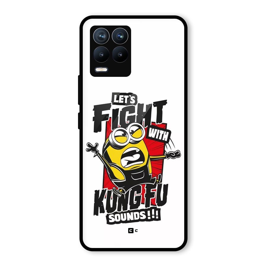 Lets Fight Glass Back Case for Realme 8