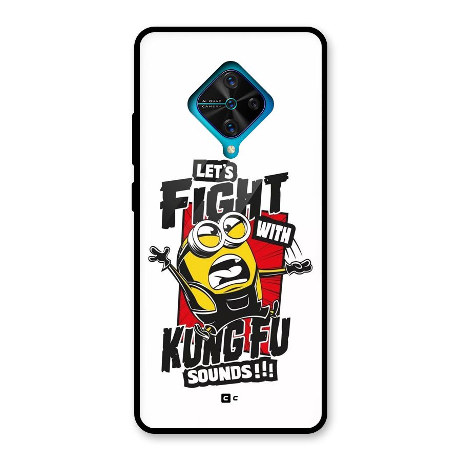 Lets Fight Glass Back Case for Vivo S1 Pro