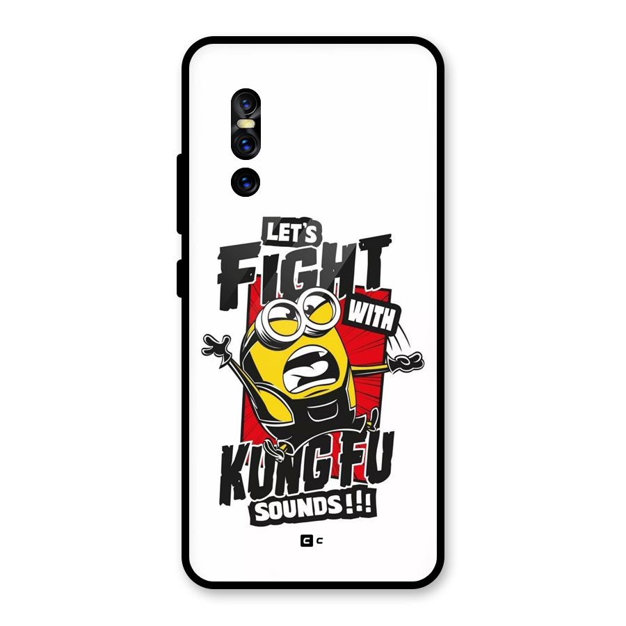 Lets Fight Glass Back Case for Vivo V15 Pro