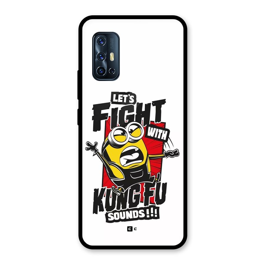 Lets Fight Glass Back Case for Vivo V17