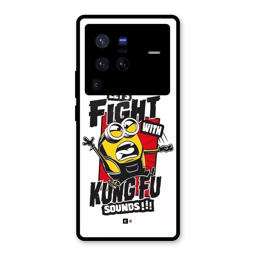 Lets Fight Glass Back Case for Vivo X80 Pro