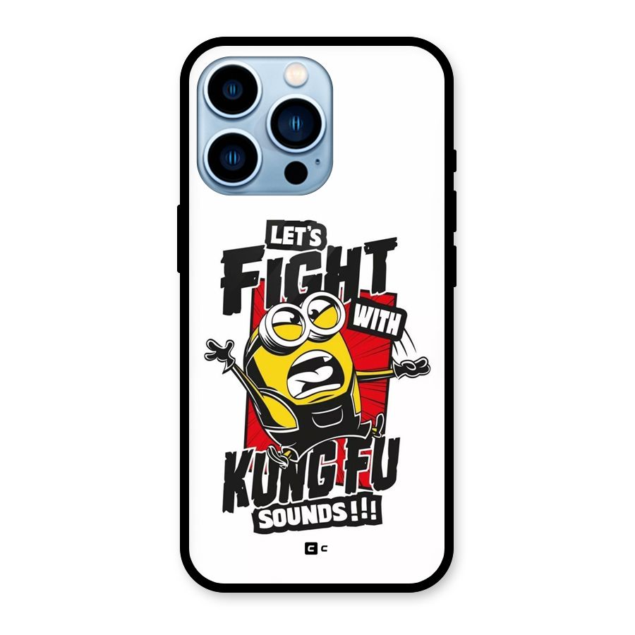 Lets Fight Glass Back Case for iPhone 13 Pro