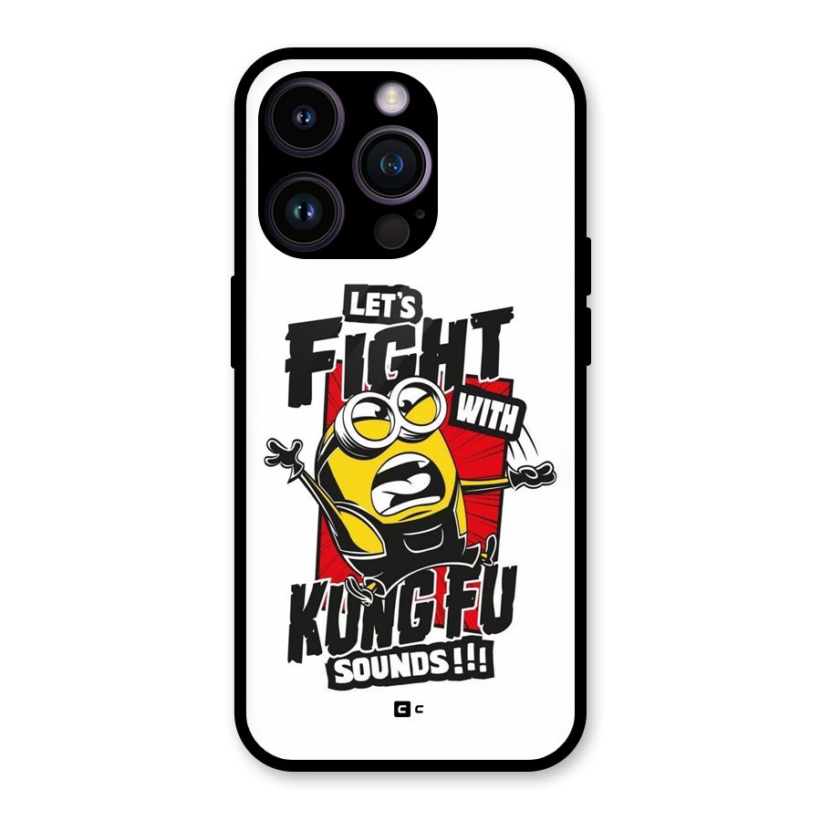 Lets Fight Glass Back Case for iPhone 14 Pro