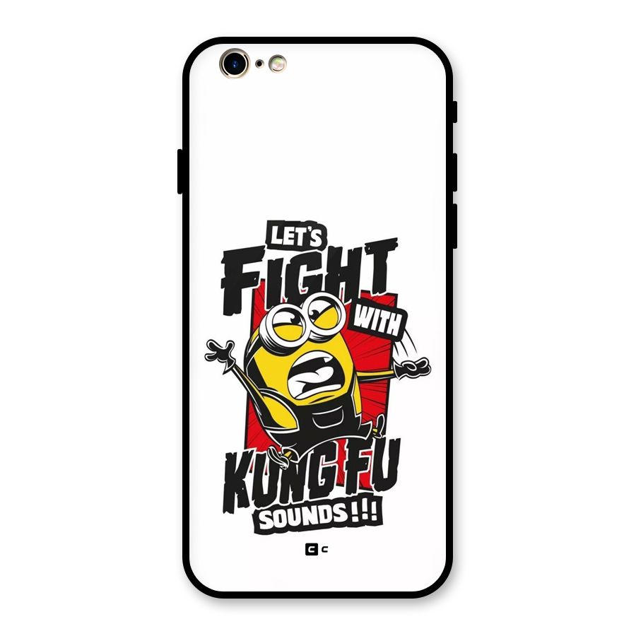 Lets Fight Glass Back Case for iPhone 6 6S